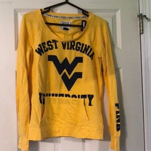 PINK Victoria’s Secret WVU Crewneck